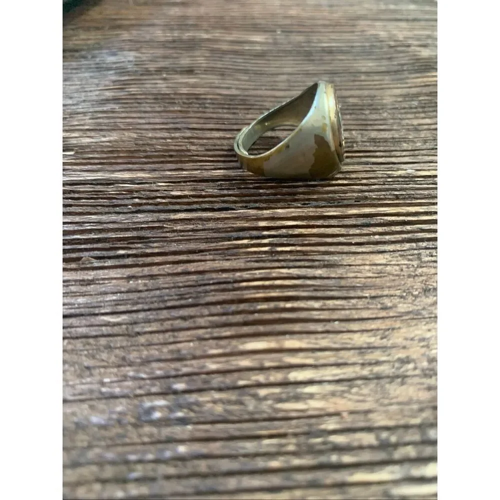 Vintage 1950s/1960s Mickey Mouse Adjustable Gold Color Ring